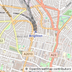 Map of Brighton