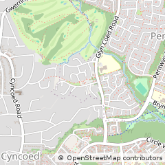 Map of South Glamorgan