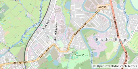 Map of Manchester
