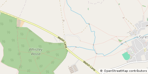 Map of Brackley, Northamptonshire