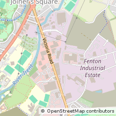 Map of Stoke-on-Trent, Stoke-on- Trent