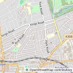 Map of Kingston Upon Thames