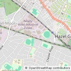 Map of Stockport