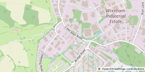 Map of Wrexham