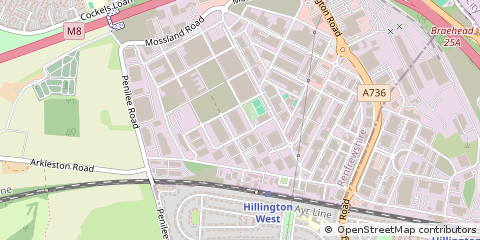 Map of Glasgow