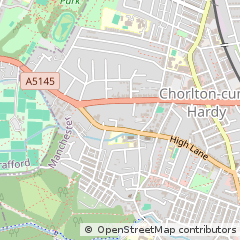 Map of Manchester