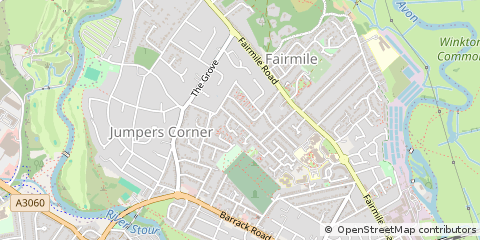 Map of Christchurch