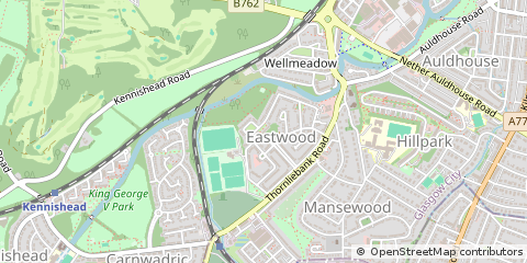 Map of Glasgow