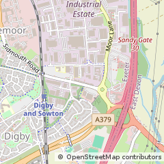 Map of Exeter, Devon