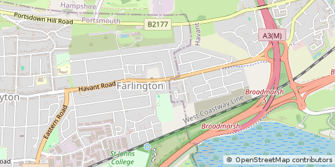Map of Portsmouth