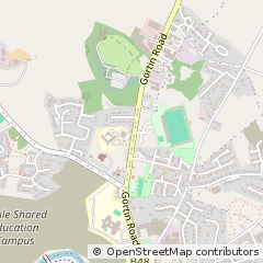 Map of Omagh, Co Tyrone
