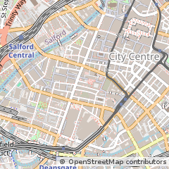 Map of Manchester
