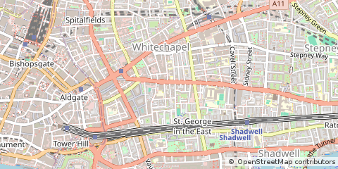 Map of London, West Midlands