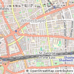 Map of London, West Midlands