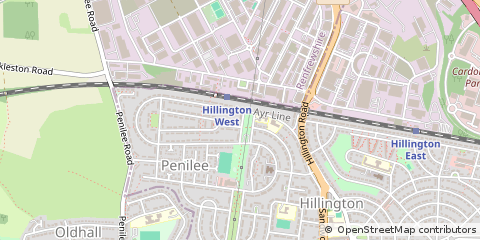 Map of Glasgow