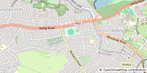 Map of Nottingham