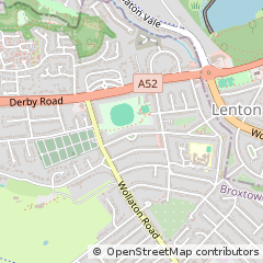 Map of Nottingham