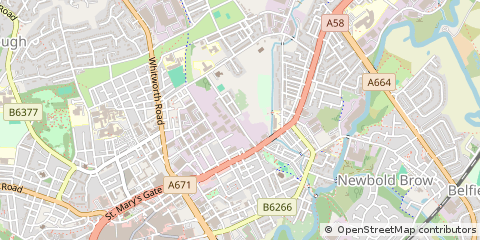 Map of Rochdale