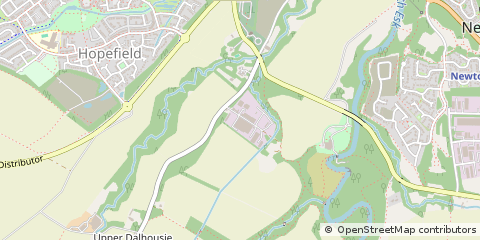 Map of Bonnyrigg