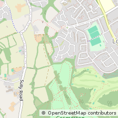 Map of Penarth, South Glamorgan
