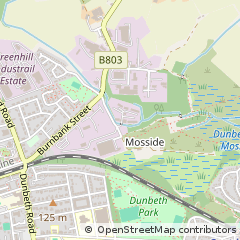 Map of Lanarkshire
