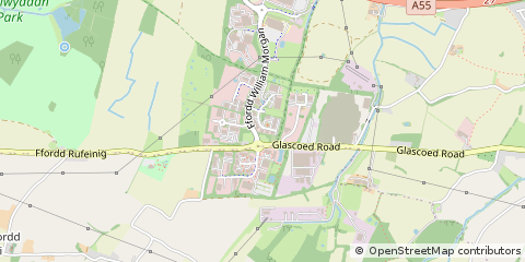 Map of ST. Asaph