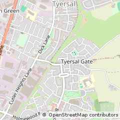 Map of Bradford