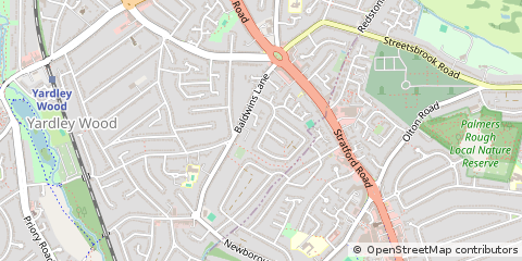 Map of Birmingham