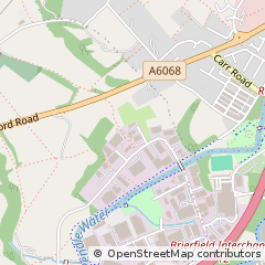 Map of Nelson, Lancashire