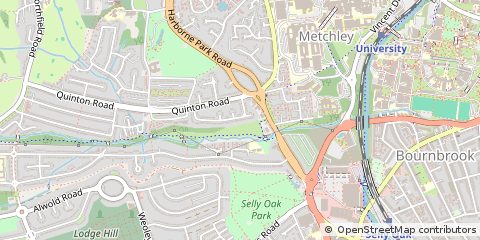 Map of Birmingham