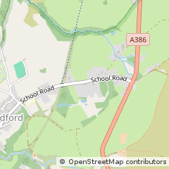 Map of Okehampton