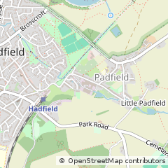 Map of Glossop