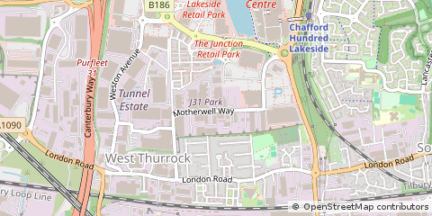 Map of Grays