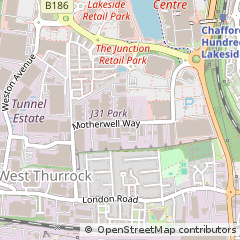Map of Grays