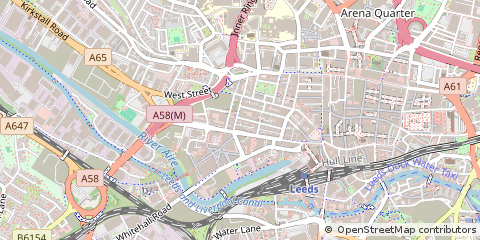 Map of Leeds