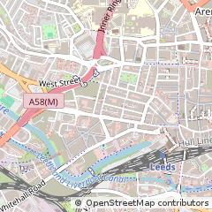 Map of Leeds