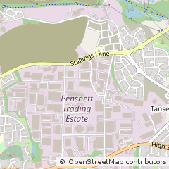 Map of Kingswinford, West Midlands