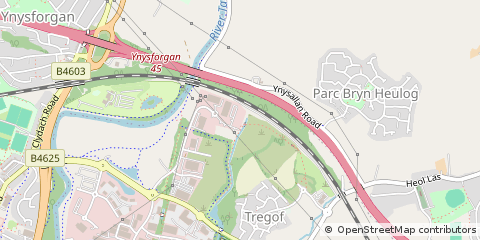 Map of Swansea