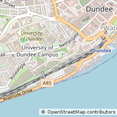 Map of Dundee
