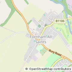 Map of Bury ST Edmunds, Suffolk