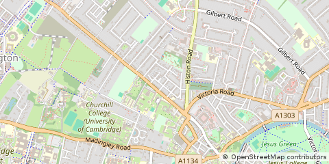 Map of Cambridge