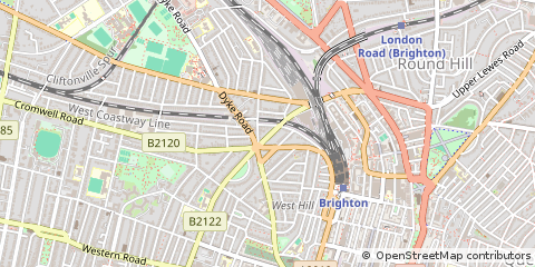 Map of Brighton