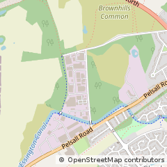 Map of Walsall