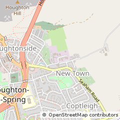 Map of Houghton LE Spring, Tyne & Wear