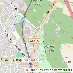 Map of Sheffield
