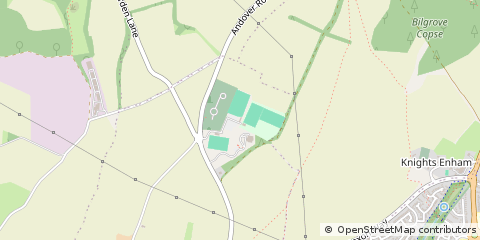 Map of Andover