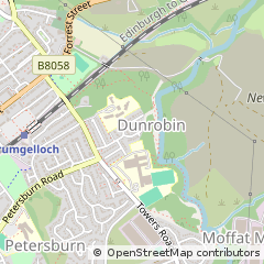 Map of North Lanarkshire