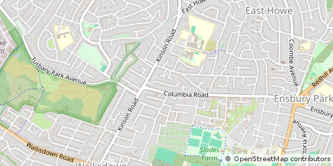Map of Poole