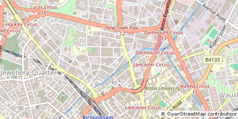 Map of Birmingham