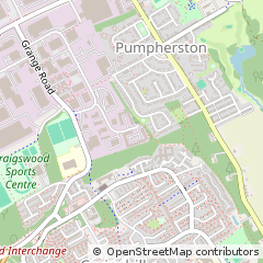 Map of Livingston, West Lothian